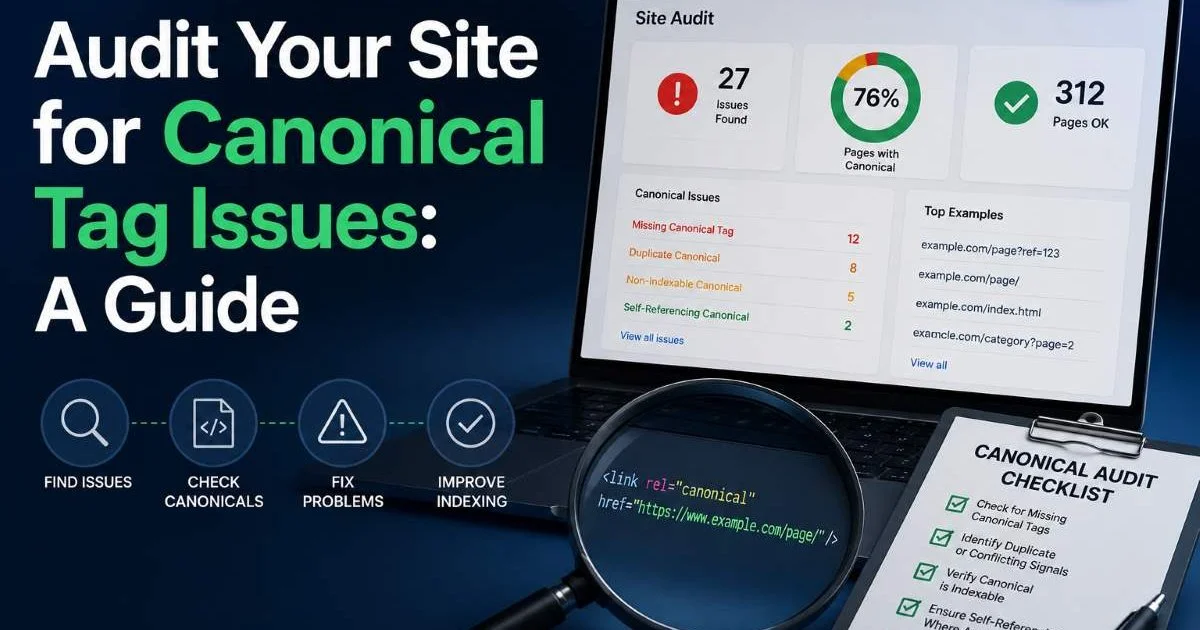 Audit Your Site for Canonical Tag Issues: A Guide